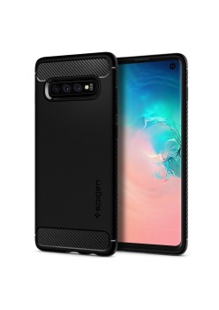 Husa pentru Samsung Galaxy S10 - Spigen Rugged Armor - Black