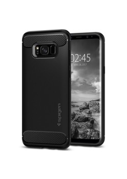 Husa pentru Samsung Galaxy S8 - Spigen Rugged Armor - Black