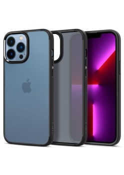 Husa pentru iPhone 13 Pro Max - Spigen Ultra Hybrid - Frost Black