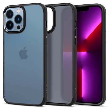 Husa pentru iPhone 13 Pro Max - Spigen Ultra Hybrid - Frost Black