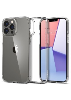 Husa pentru iPhone 13 Pro Max - Spigen Ultra Hybrid - Crystal Clear