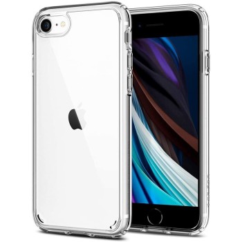 Husa pentru iPhone 7 / 8 / SE 2 / SE 2020 - Spigen Ultra Hybrid - Clear