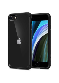 Husa pentru iPhone 7 / 8 / SE 2 / SE 2020 - Spigen Ultra Hybrid - Black