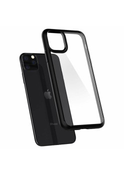 Husa pentru iPhone 11 Pro Max - Spigen Ultra Hybrid - Matte Black