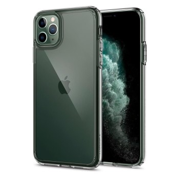 Husa pentru iPhone 11 Pro Max - Spigen Ultra Hybrid - Crystal Clear