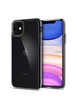 Husa pentru iPhone 11 - Spigen Ultra Hybrid - Crystal Clear