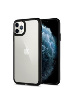 Husa pentru iPhone 11 Pro - Spigen Ultra Hybrid - Matte Black
