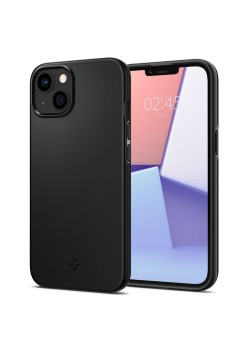 Husa pentru iPhone 13 - Spigen Thin Fit - Black