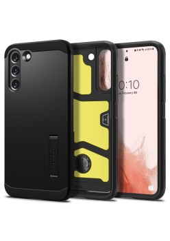 Husa pentru Samsung Galaxy S22 5G - Spigen Tough Armor - Black