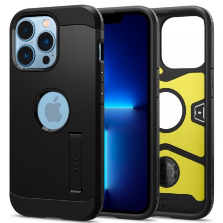Husa pentru iPhone 13 Pro - Spigen Tough Armor - Black