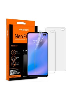 Folie pentru Samsung Galaxy S10 Plus (set 2) - Spigen Neo Flex - Clear