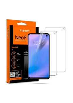 Folie pentru Samsung Galaxy S10 (set 2) - Spigen Neo Flex - Clear