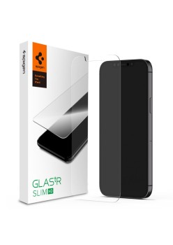 Folie pentru iPhone 12 mini - Spigen Glas.tR Slim - Clear