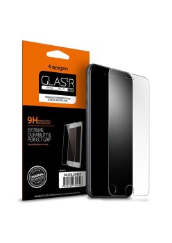 Folie pentru iPhone 7 / 8 / SE 2020 / SE 2022 - Spigen Glas.tR Slim - Clear