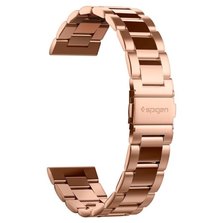 Curea pentru Samsung Galaxy Watch 4/5/Active 2, Huawei Watch GT 3 (42mm)/GT 3 Pro (43mm) - Spigen Modern Fit 20mm - Rose Gold