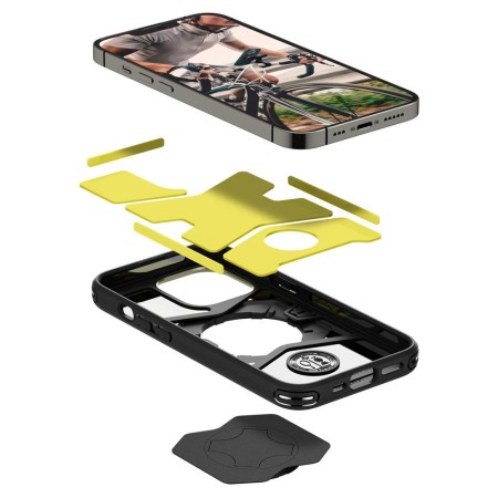 Husa pentru iPhone 13 Pro - Spigen Gearlock Bike Mount (GCF142) - Black