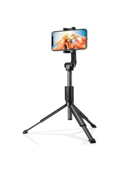 Selfie Stick Stabil Bluetooth, 90cm - Spigen Tripod Mount (S540W) - Black