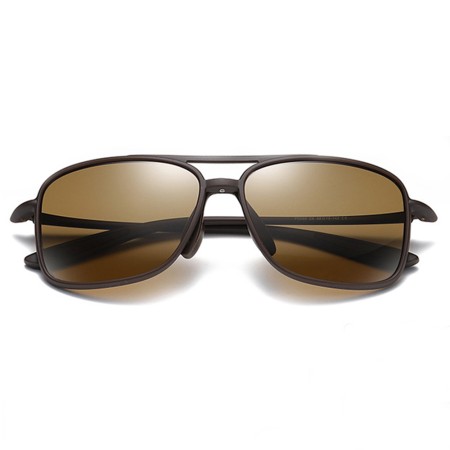 Ochelari de Soare - Techsuit Polarised TR90 (MM99) - Matte Brown
