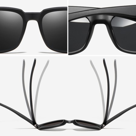 Ochelari de Soare - Techsuit Polarised TR90 (MM99) - Matte Brown