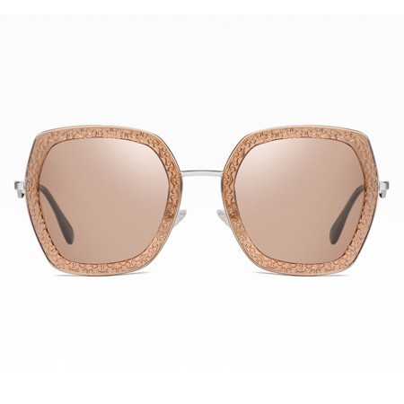 Ochelari de Soare - Techsuit Polarised Metal (WD2207-T11) - Nude Pink