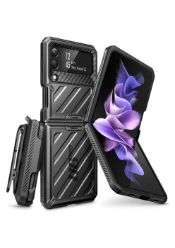 Husa pentru Samsung Galaxy Z Flip3 5G - Supcase Unicorn Beetle Pro - Black