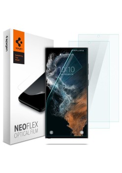 Folie pentru Samsung Galaxy S22 Ultra 5G (set 2) - Spigen Neo Flex - Clear
