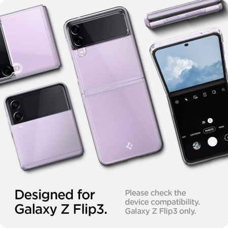 Husa pentru Samsung Galaxy Z Flip3 5G - Spigen Air Skin - Clear