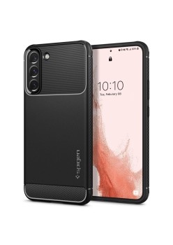 Husa pentru Samsung Galaxy S22 5G - Spigen Rugged Armor - Black