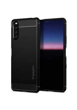 Husa pentru Sony Xperia 10 III - Spigen Rugged Armor - Black