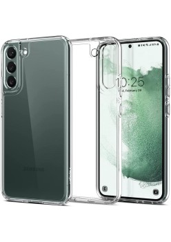 Husa pentru Samsung Galaxy S22 5G - Spigen Ultra Hybrid - Crystal Clear