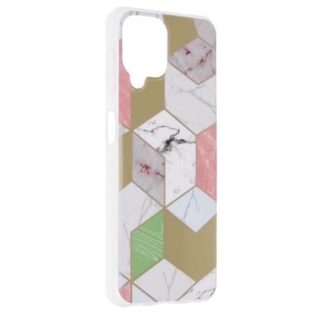 Husa pentru Samsung Galaxy A22 4G / M22 4G - Techsuit Marble Series - Purple Hex
