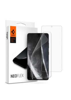 Folie pentru Samsung Galaxy S21 Ultra 5G (set 2) - Spigen Neo Flex - Clear