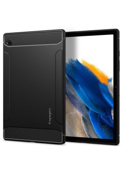 Husa pentru Samsung Galaxy Tab A8 10.5 inch SM-X200/SM-X205 - Spigen Rugged Armor - Black