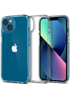 Husa pentru iPhone 13 - Spigen Ultra Hybrid - Crystal Clear