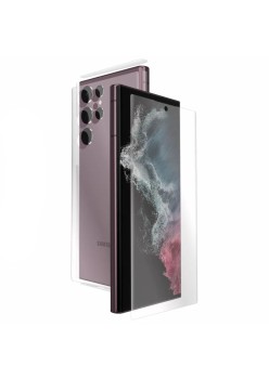 Folie pentru Samsung Galaxy S22 Ultra 5G - Alien Surface Screen+Edges+Back - Transparent
