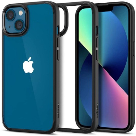 Husa pentru iPhone 13 mini - Spigen Ultra Hybrid - Matte Black