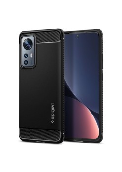 Husa pentru Xiaomi 12 / 12X - Spigen Rugged Armor - Black