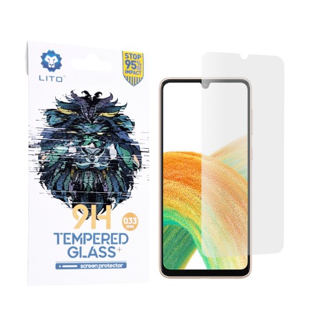 Folie pentru Samsung Galaxy A33 5G - Lito 2.5D Classic Glass - Clear