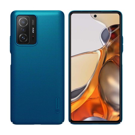 Husa pentru Xiaomi 11T / 11T Pro - Nillkin Super Frosted Shield - Blue