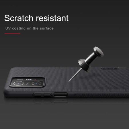 Husa pentru Xiaomi 11T / 11T Pro - Nillkin Super Frosted Shield - Blue