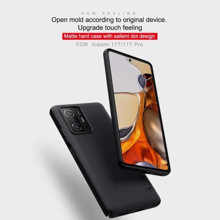 Husa pentru Xiaomi 11T / 11T Pro - Nillkin Super Frosted Shield - Blue