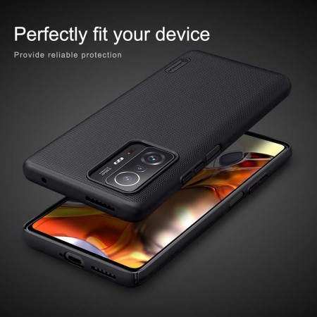 Husa pentru Xiaomi 11T / 11T Pro - Nillkin Super Frosted Shield - Blue