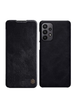 Husa pentru Samsung Galaxy A23 4G / A23 5G - Nillkin QIN Leather Case - Black