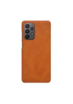 Husa pentru Samsung Galaxy A23 4G / A23 5G - Nillkin QIN Leather Case - Brown