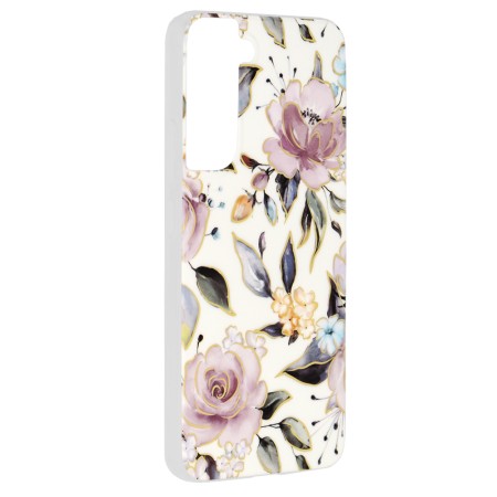 Husa pentru Samsung Galaxy S22 Plus 5G - Techsuit Marble Series - Chloe White