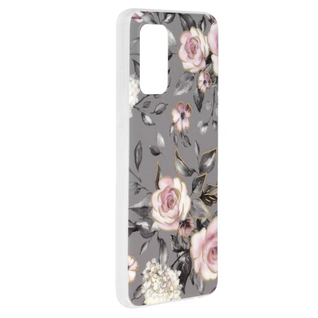 Husa pentru Samsung Galaxy A32 4G - Techsuit Marble Series - Bloom of Ruth Gray