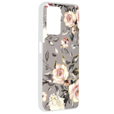 Husa pentru Xiaomi Redmi 10 / Redmi 10 2022 - Techsuit Marble Series - Bloom of Ruth Gray