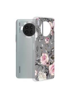Husa pentru Huawei nova 8i / Honor 50 Lite - Techsuit Marble Series - Bloom of Ruth Gray