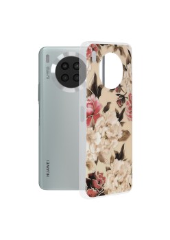 Husa pentru Huawei nova 8i / Honor 50 Lite - Techsuit Marble Series - Mary Berry Nude