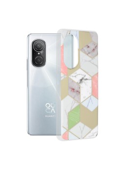 Husa pentru Huawei nova 9 SE - Techsuit Marble Series - Purple Hex
